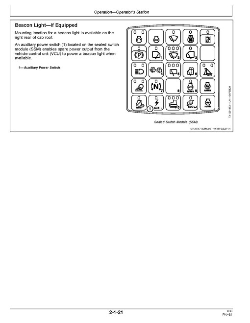 John Deere 700L Crawler Dozers (SN. from F383562) Operators Manual (OMT409550X19)