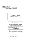John Deere 190GW Wheeled Excavators (SN. from F052001) Operators Manual (OMT410025X19)