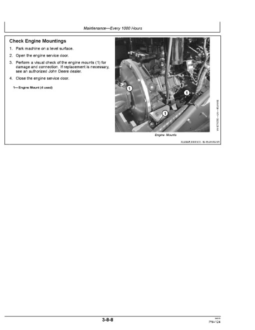 John Deere E60 and E68 (SN: from D016000) Crawler Excavators Operators Manual (OMT425610X19)