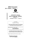 John Deere 200G Crawler Excavators (PIN: from 1F9200GX_ _D020101) Operators Manual (OMT429492X19)