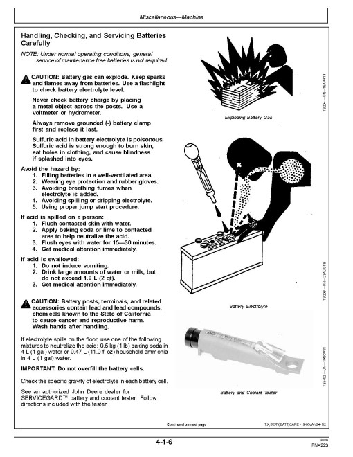 John Deere 620G and 622G Motor Graders (PIN prefix 1BZ, SN. from C000001, D000001) Operators Manual (OMT429554X19)