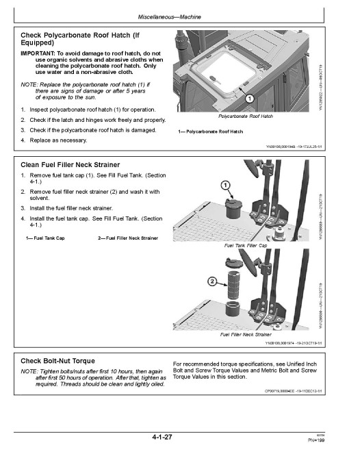 John Deere E130 (SN: from D000001) and E140LC (SN: from D000001) Crawler Excavators Operators Manual (OMT437138X019)