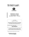 John Deere 310L (PIN from 1T0310LX_ _C390996) Backhoe Loaders Operators Manual (OMT446049X019)