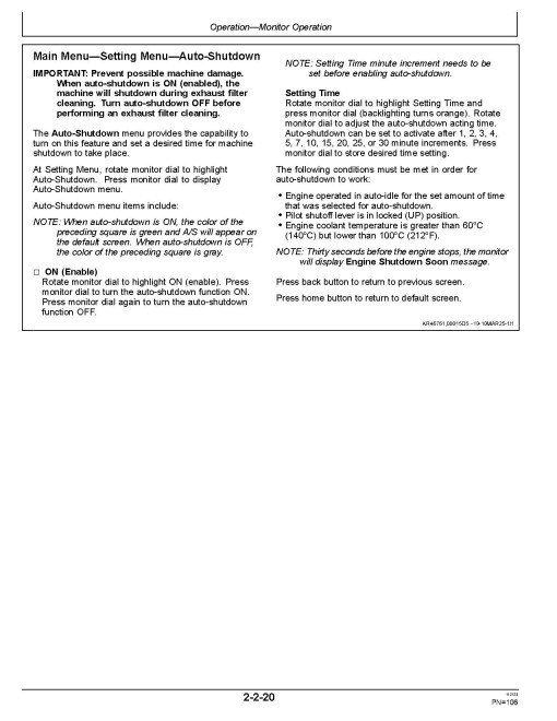 John Deere 470 P Crawler Excavators (SN. from F_00001) Operators Manual (OMT471214X019)