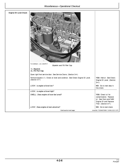 John Deere 950 P Crawler Dozers (SN. from CX07442) Operators Manual (OMT471397X019)
