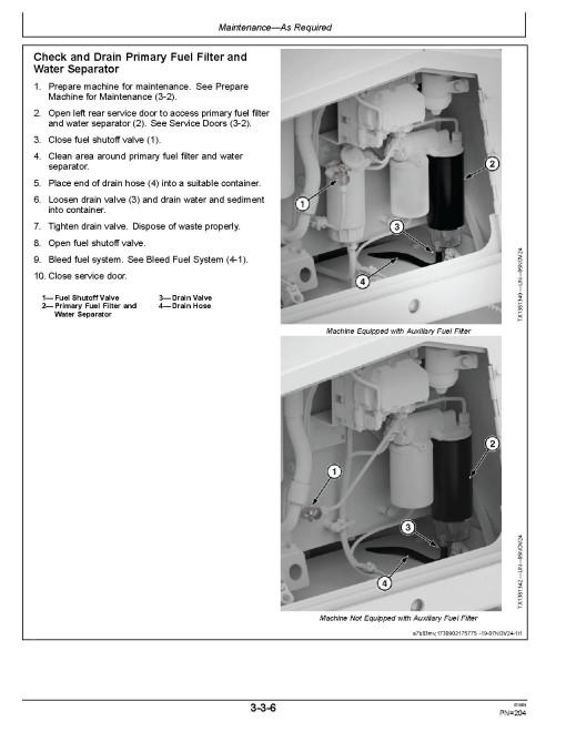 John Deere 850 P Crawler Dozers (SN: from FX11340) Operators Manual (OMT473901X019)