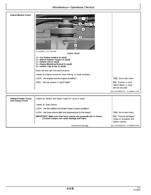 John Deere 450 P Crawler Dozers (SN. from MX01837) Operators Manual (OMT480068X019)