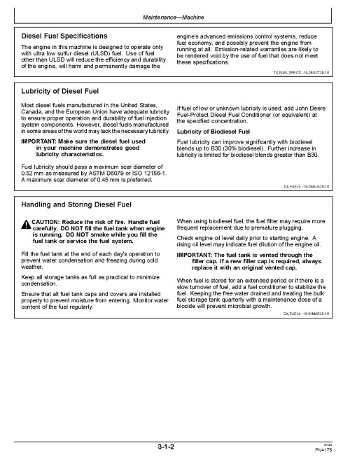 John Deere 650 P Crawler Dozers (SN. from LX01837, MX01837) Operators Manual (OMT480072X019)