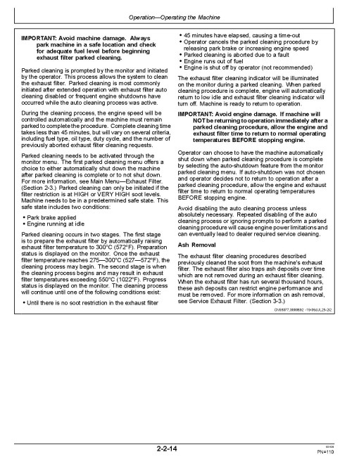 John Deere 670 P and 672 P Motor Graders (SN. from D_10524, L_10524) Operators Manual (OMT484863X019)