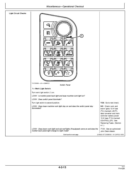 John Deere 75 P (PIN: from 1FF075PA_ _J_00001) and 85 P (PIN: from 1FF085PA_ _J_00001) Crawler Excavators Operators Manual (OMT487655X019)