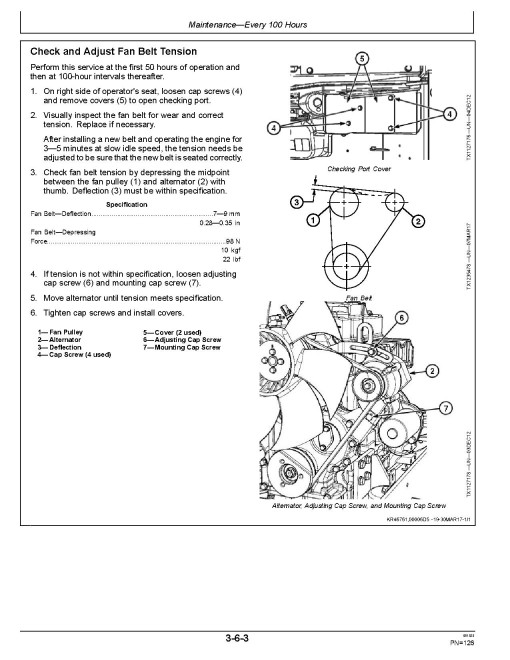 John Deere 35P Compact Excavators (PIN: 1FF035P A_ _K000001 - 008230) Operators Manual (OMT489507X019)