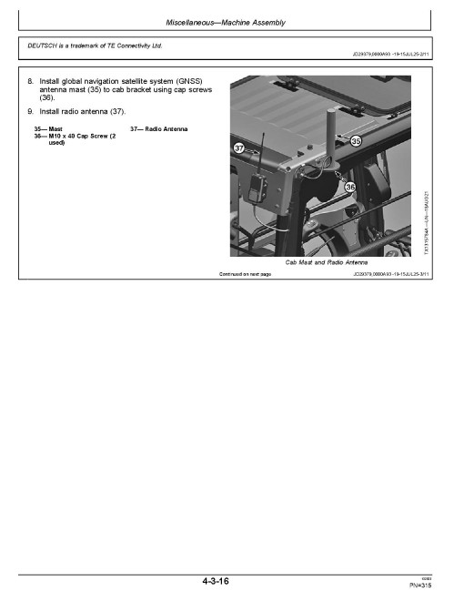 John Deere 510 P Crawler Excavators (SN: from F_00001) Operators Manual (OMT500777X019)