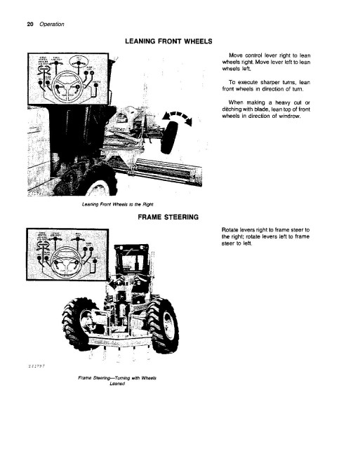 John Deere 670 (JD670) Motor Graders set of Operators Manuals (OMT62664)