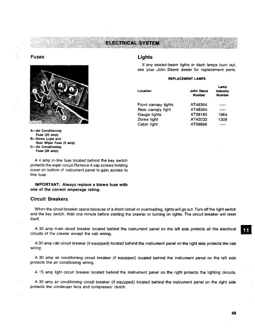 John Deere 755 (JD755) Crawler Loaders Operators Manual (OMT66988)