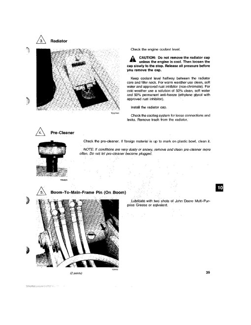 John Deere 690B Crawler Excavators Operators Manual (OMT73563)