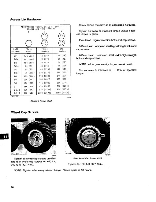 John Deere 670A (JD670A) and 672A (JD672A) Motor Graders set of Operators Manuals (OMT74697)