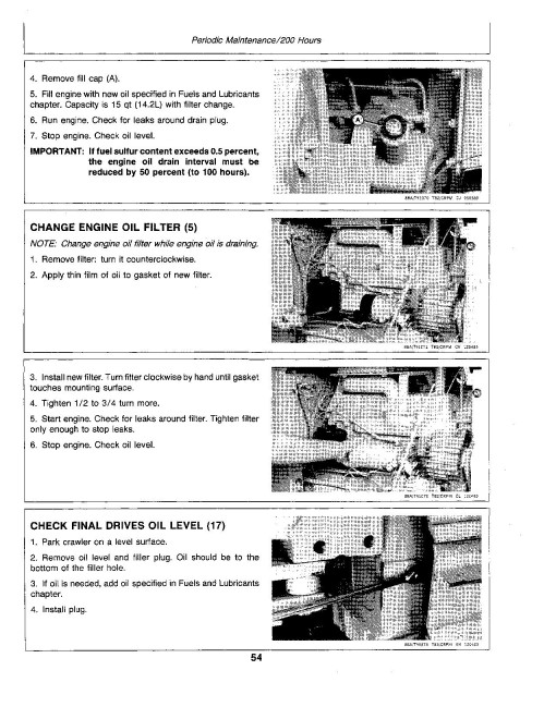 John Deere 550A (JD550-A) Crawler Dozers Operators Manual (OMT75123)