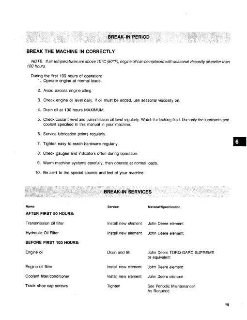John Deere 850 (JD850) Crawler Dozers Operators Manual (OMT76787)