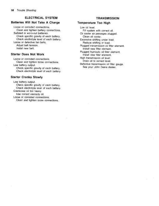 John Deere 570A Motor Graders set of Operators Manuals (OMT78880)