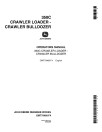 John Deere 350C Crawler Dozers and 350C Crawler Loaders Operators Manual (OMT79469)