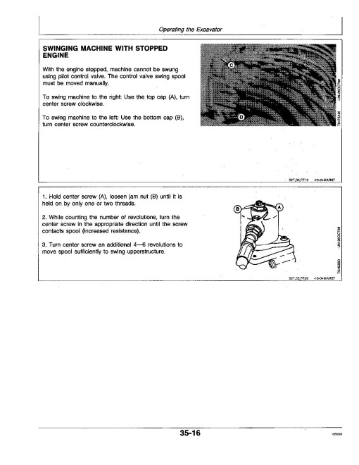 John Deere 690D and 690DLC Crawler Excavators (SN: up to 527775) Operators Manual (OMT84751)