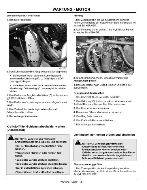 John Deere ProGator 2030A Utility Vehicles (SN: 010001 - 045000) (Export Edition) Operators Manual (OMTCA17052)