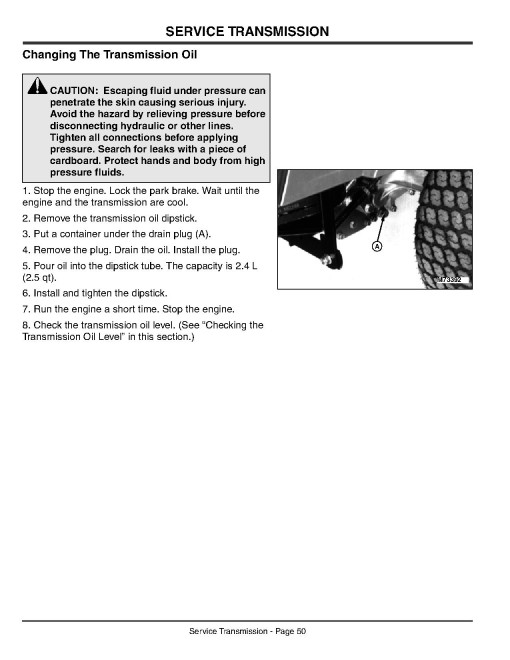 John Deere F735 Front Mowers (SN: from 010001) (Export Edition) Operators Manual (OMTCU12448)