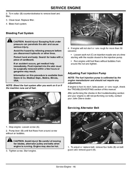 John Deere 3215B, 3235B (SN:010001-030000); 3225B (SN:010001-020000) Lightweight Fairway Mowers (N.America) Operators Manual (OMTCU14444)