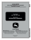 John Deere 1420, 1435, 1445 (SN:020001-030000) and 1565 (SN:010001-020000) Front Mowers (North America) Operators Manual (OMTCU15664)