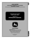 John Deere 3225C, 3235C and 3245C Lightweight Fairway Mowers (SN:010001-030000) (North America) Operators Manual (OMTCU20277)