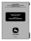 John Deere 3225C, 3235C and 3245C Lightweight Fairway Mowers (SN:from 030001) (Export Edition) Operators Manual (OMTCU22125)