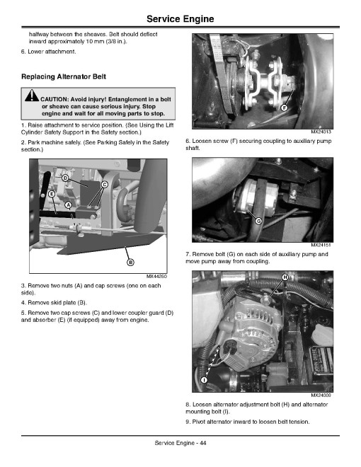 John Deere ProGator 2020A and 2030A Utility Vehicles (SN: 050001 - 060000) (North America) Operators Manual (OMTCU29535)
