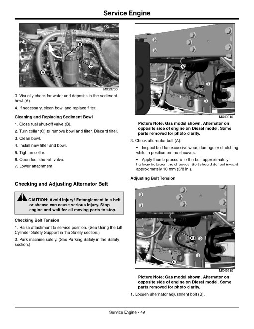 John Deere ProGator 2020A and 2030A Utility Vehicles (SN: 060001 - 075000) (North America) Operators Manual (OMTCU30074)