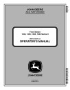 John Deere 1435,1445 (SN:110001-), 1545 (SN:090001-), 1565 (SN:100001-) Ser.II Front Mowers (Export) Operators Manual (OMTCU33870)