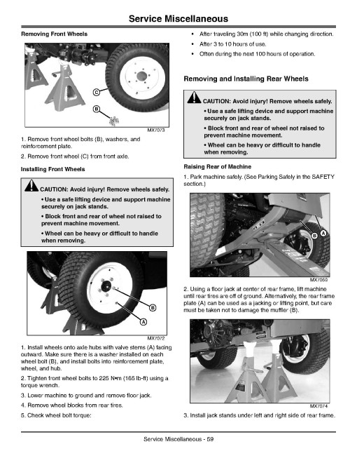 John Deere 1435,1445 (SN:110001-), 1545 (SN:090001-), 1565 (SN:100001-) Ser.II Front Mowers (Export) Operators Manual (OMTCU33870)