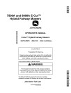 John Deere 7500A and 8000A E-Cut Hybrid Fairway Mowers (SN: 010001 - 030000) (North America) Operators Manual (OMTCU35076)