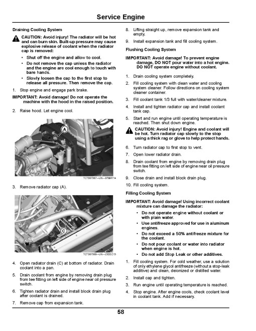 John Deere 7500A and 8000A E-Cut Hybrid Fairway Mowers (SN: 010001 - 030000) (North America) Operators Manual (OMTCU35076)