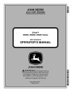 John Deere ZTrak Z915B, Z920M/R, Z925M, Z930M/R, Z950R, Z960R, Z970R Zero-Turn Mowers (North America) Operators Manual (OMTCU35848E)