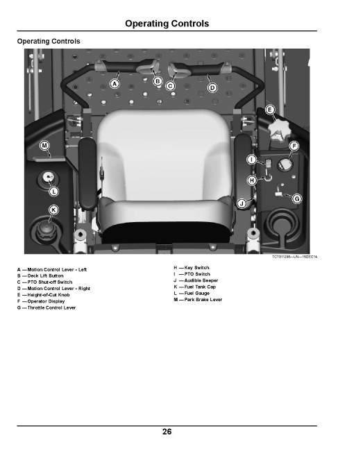 John Deere ZTrak Z997R (SN: 010001-020000) Max-Frame Mowers (North America) Operators Manual (OMTCU39291E)