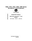 John Deere 1550, 1570, 1575, 1580 and 1585 TerrainCut Front Mowers (SN:020001-040000) (Export) Operators Manual (OMTCU40059)