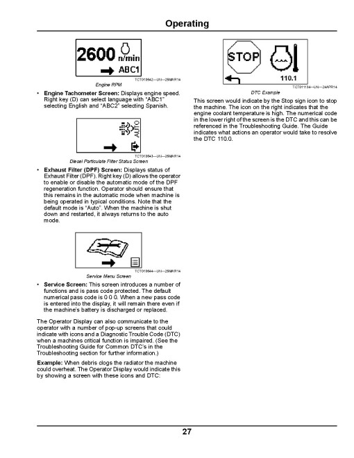 John Deere ZTrak Z997R (SN: 020001-030000) Max-Frame Mowers (North America) Operators Manual (OMTCU40074E)
