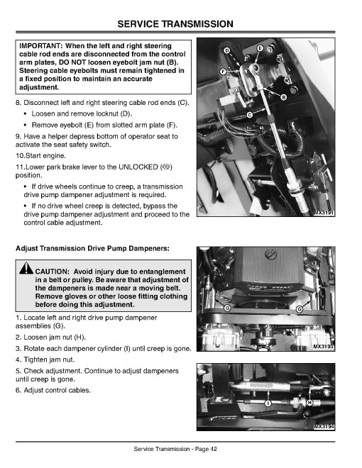 John Deere ZTrak F680 Front Mowers (SN: 010001 - 020000) (North America) Operators Manual (OMTCU51505)