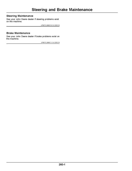 John Deere 1023E, 1025R (from MY2018); Cab 1023E (MY19-MY20) Compact Utility Tractors (N.America) Operators Manual (OMTR110056)