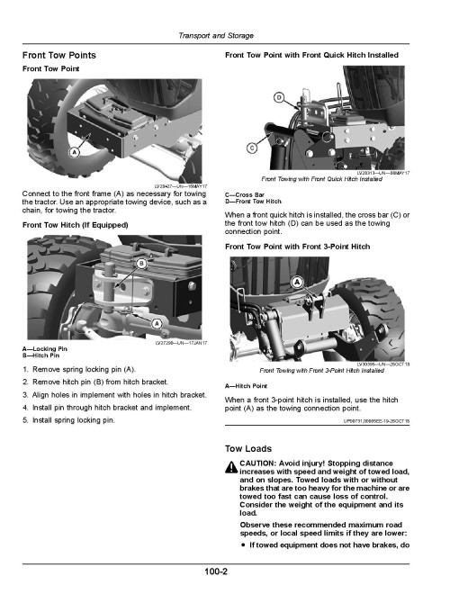 John Deere 2026R Compact Utility Tractors (SN: from NP000001, MY2023-2024, Europe) Operators Manual (OMTR122856)
