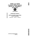 John Deere 3025E and 3038E Compact Utility Tractors (SN: from NP000001, MY2023-2024, Australia) Operators Manual (OMTR123275)