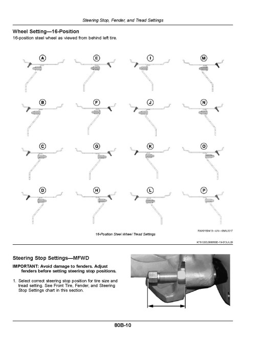 John Deere 8R 230, 8R 250, 8R 280, 8R 310, 8R 340, 8R 370, 8R 410 Tractors (SN:260001-275000, N.America) Operators Manual (OMTR137951)