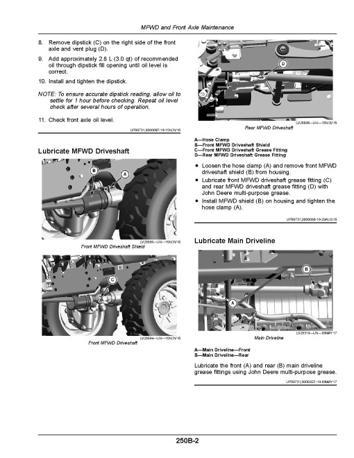 John Deere 2026R Compact Utility Tractors (SN: from RS000001, from MY2025, Europe) Operators Manual (OMTR140005)