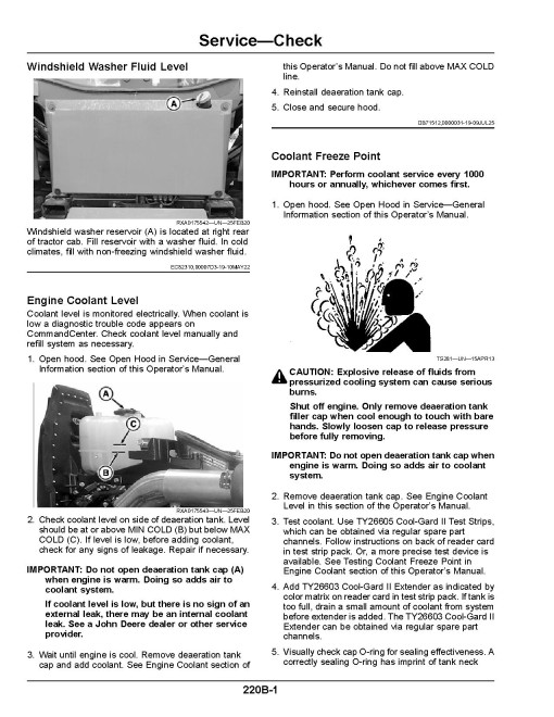 John Deere 8R 230, 8R 250, 8R 280, 8R 310, 8R 340, 8R 370, 8R 410 Tractors (SN:275001-285000, N.America) Operators Manual (OMTR140668)