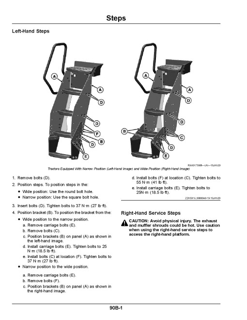 John Deere 8RX 310, 8RX 340, 8RX 370 and 8RX 410 Tracked Tractors (SN: 812001 - 814000, Export) Operators Manual (OMTR140869)