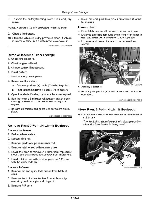 John Deere 2032R and 2038R Compact Utility Tractors (SN: from T000001, MY2026-, Australia) Operators Manual (OMTR144316)